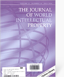 The Journal of world intellectual property 