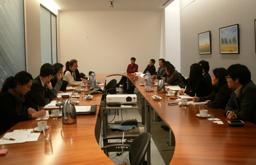 유럽집행위원회 방문 당시