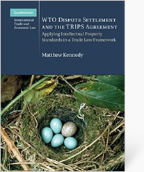 WTO Dispute Settlement and the TRIPS Agreement: Applying Intellectual Property Standards in a Trade Law Framework 
