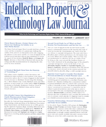Intellectual property & technology law journal Vol.29 No.1 2017