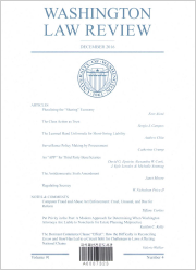 Washington law review