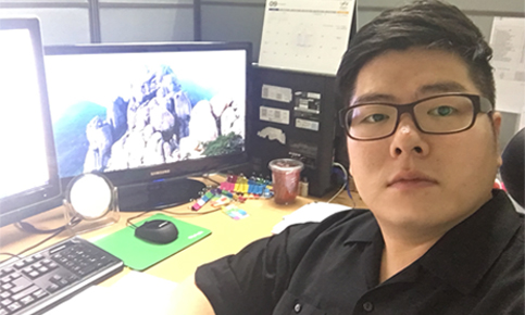 KIIP 사무실에서 