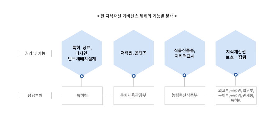현 지식재산 거버넌스 체제의 한계