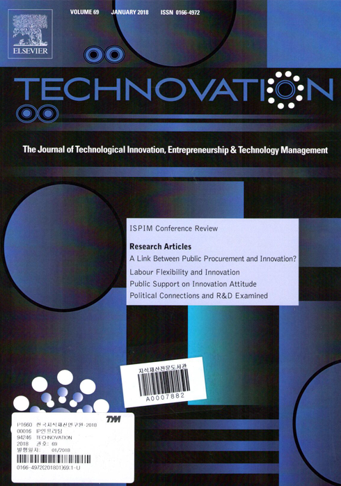 TECHNOVATION Vol.69 2018