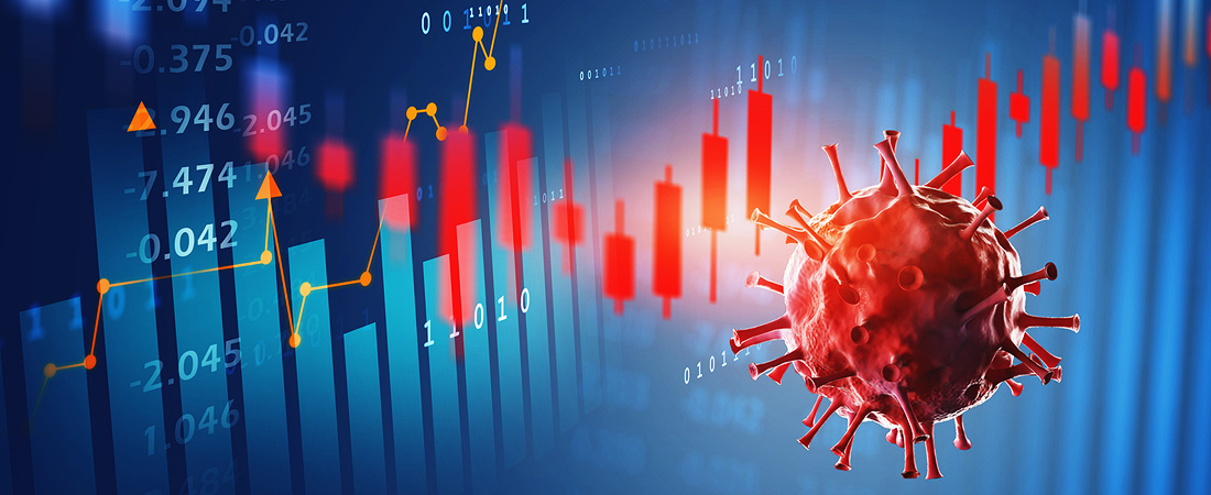 코로나 시대 국제금융시장 사진