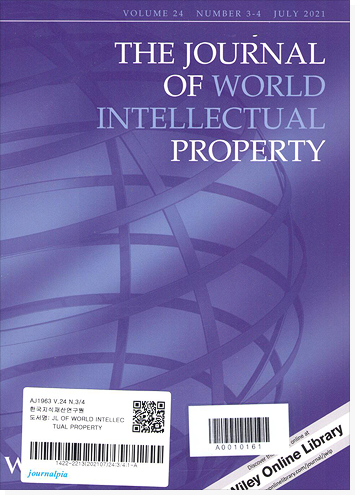 Journal of World Intellectual Property  표지
