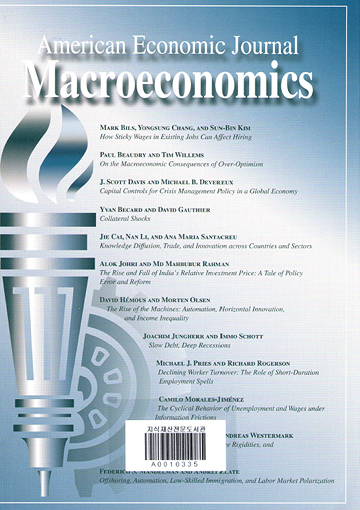 American Economic Review : Insights 표지