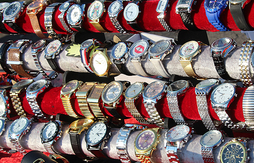 시계 모조품 유통 사진